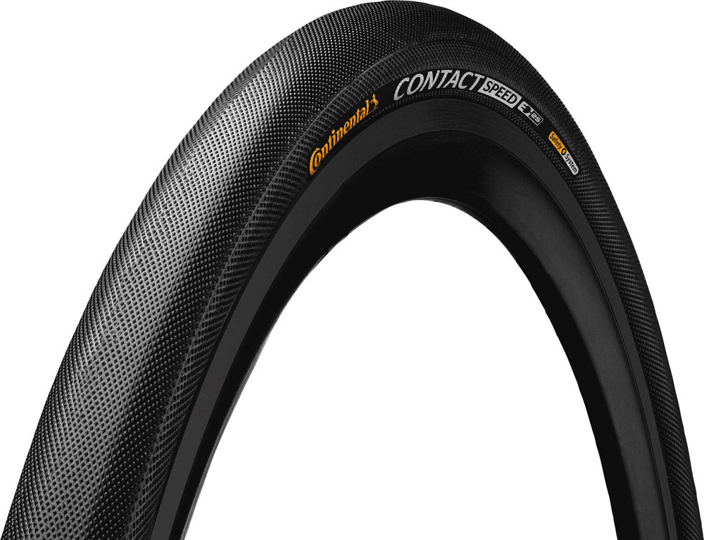 Velocità di contatto con pneumatici continentali 3 180 TPI, doppio safetysystem, per e-bike fino a 25 km H una gomma per velocità e comfort, buona presa con profilo ridotto e rapido, livello di sicurezza 4
