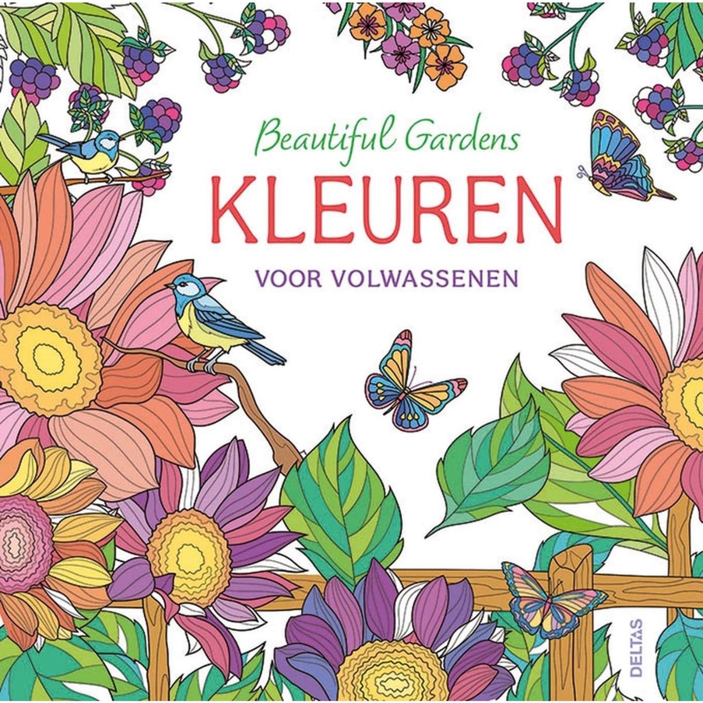 Deltas beautiful gardens kleurboek