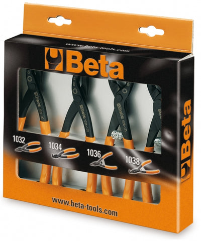 BorgerveertangSet Beta Tools 1031 S4 4 pezzi