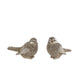 No brand scultura uccello oro 2 assortiti 8x4,5x5cm | 4 pezzi