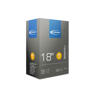 Schwalbe Tubo interior DV5 18 pulgadas 37 47-355-400 DV 32 mm