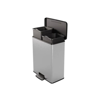 Curver Pedal bin Decobin Duo 26L 26L Silver Metallic
