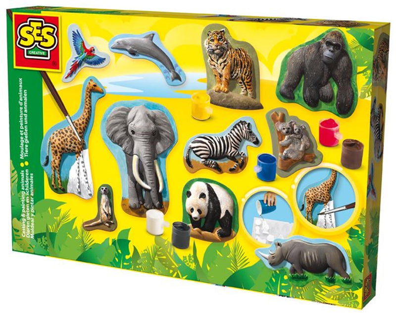 SES lanzando y pintando animales