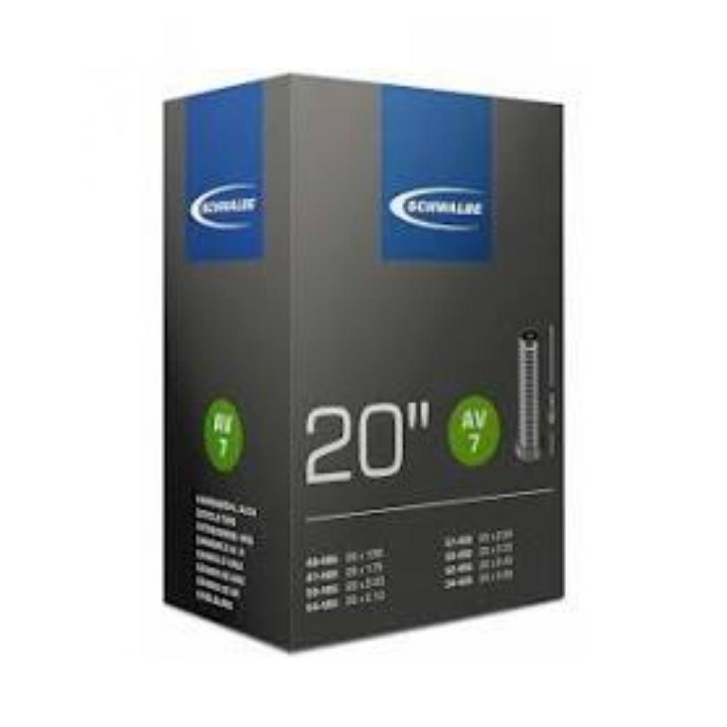 Schwalbe Tubo interno AV7 20 pulgadas 20x1.50-2.50 40 62-406 AV 40 mm