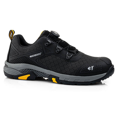 Buckbootz scarpa da lavoro tradez wheelz low s1ps boa | nero | taglia 45 - 5055138027073