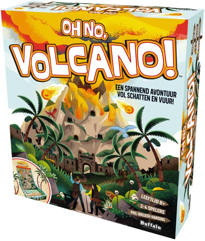 Asmodee oh no volcano the exciting family game full of action
