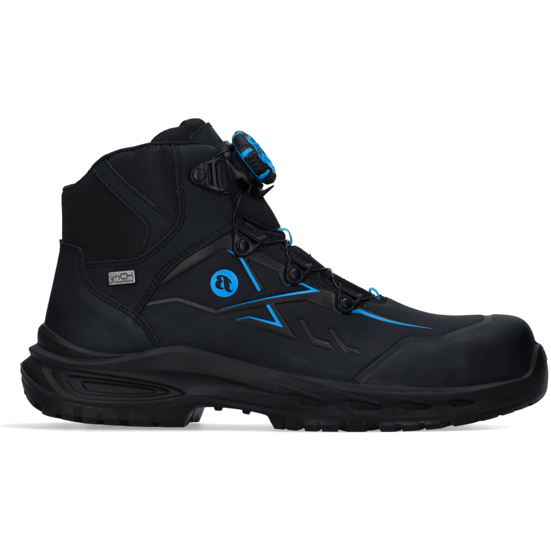 Bata werkschoen fayvr stone xw mid boa s7s | zwart | maat 42 - 8712843719002