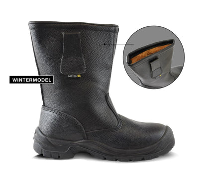 Safeet monza werklaars hoog s3 | zwart | maat 44 - 8719388008844