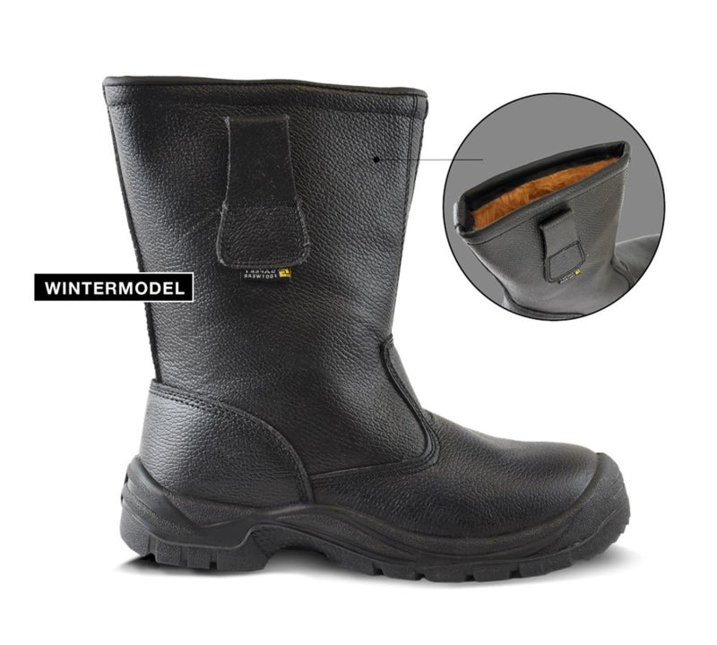 Safeet monza werklaars hoog s3 | zwart | maat 46 - 8719388008868