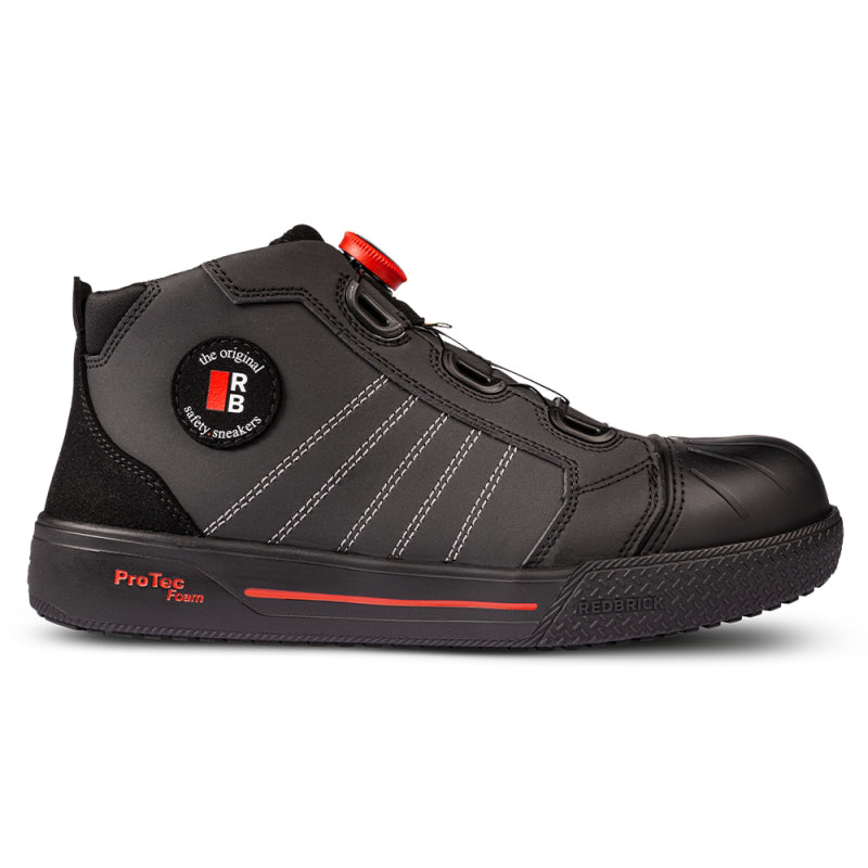 Redbrick sprint boa s3s | zwart | maat 39 - 8713458013288