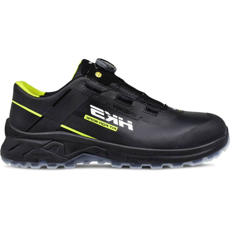 Zapato de trabajo Hks airguard neon black boa s3l low | negro | talla 41 - 4040005668412