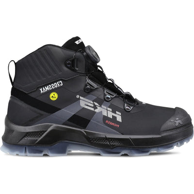 Hks werkschoen pioneer boa s3s hoog + kn | zwart | maat 42 - 4040005162422