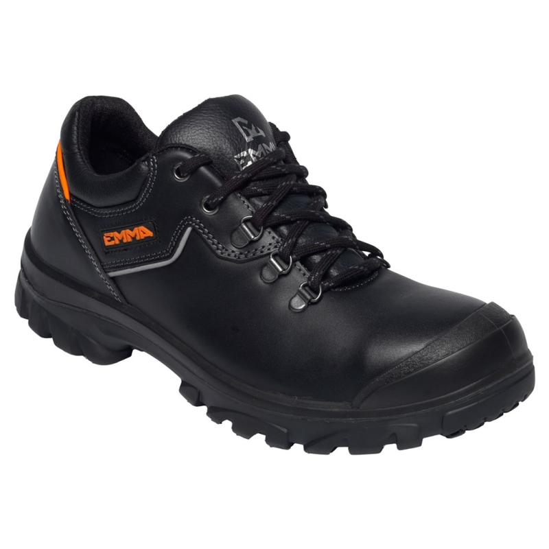 Emma werkschoen bas d mm314848 laag s3 | zwart (d) | maat 42 - 8715316158322