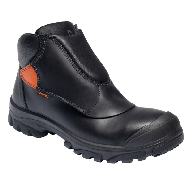 Emma vulcanus d mm350848 lasschoen s3 | zwart (d) | maat 40 - 8715316160707