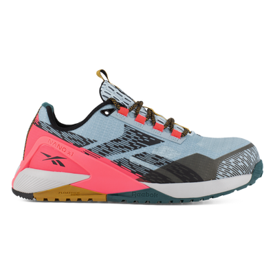 Reebok werkschoen nano ib382 s1ps | blauw roze | maat 41 - 690774734906