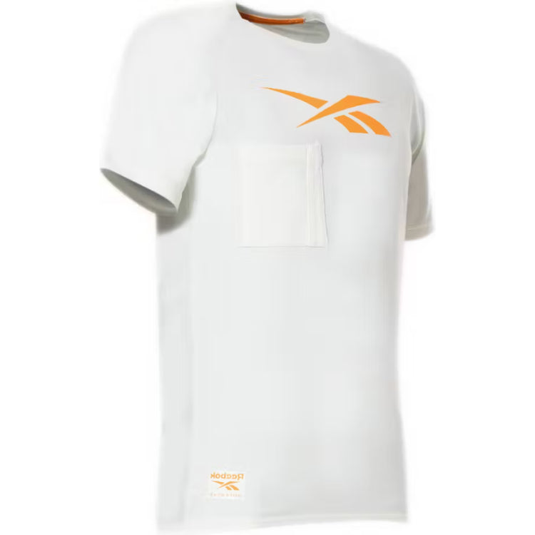 Reebok knit t-shirt 003 lockup wit | wit | maat s - 690774740792