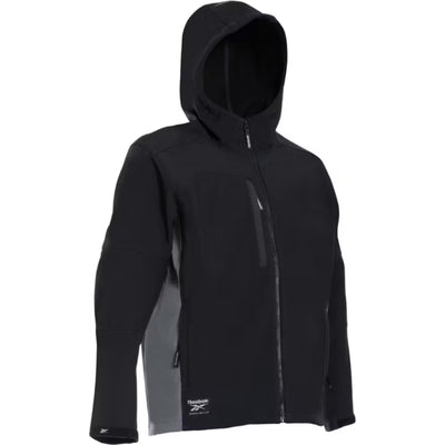 Reebok softshell jack 004 zwart | zwart | maat l - 690774740815