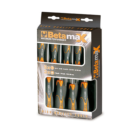 Beta 1293 D8 Destornillador set 8 Party en caja