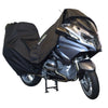 DS cubre la cubierta del motor Alfa Top Case XXL Negro
