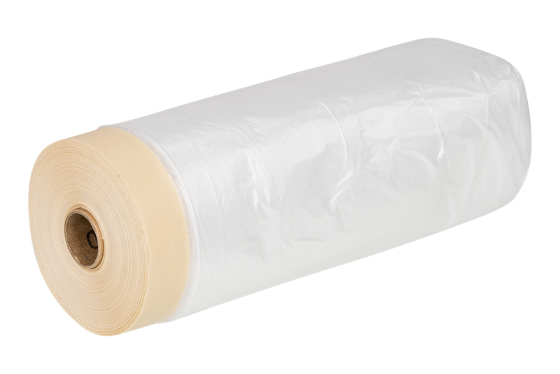 Hsv 0140 rol afdekfolie + masking tape | 33m x 180cm - 2.12.0140.18