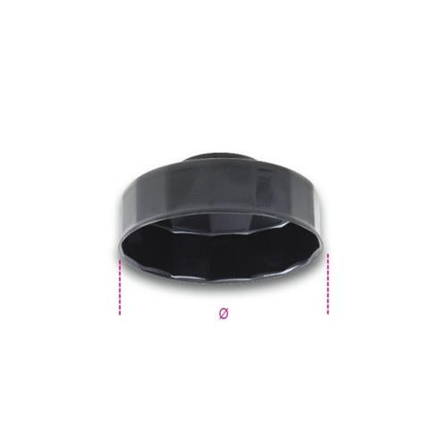 Llave para filtros de aceite autoblocante Beta 1493 ø65mm