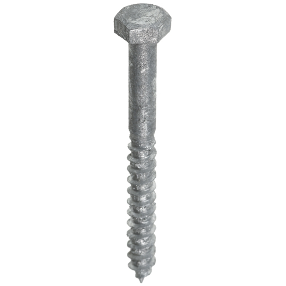 Perno roscado para madera Steelies ultimate din 571 8x 65 4.8 galvanizado en caliente | 100 piezas - 83230800651