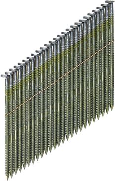 Dewalt accessoires dnw2890e constructienagel w-wire 2.8x90mm. d-kop glad ve=2200 - dnw2890e