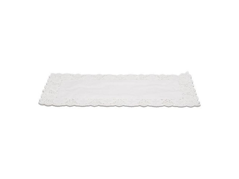 Patisse Patisse Papier Taart Strands 40x20 cm 6 pezzi bianchi