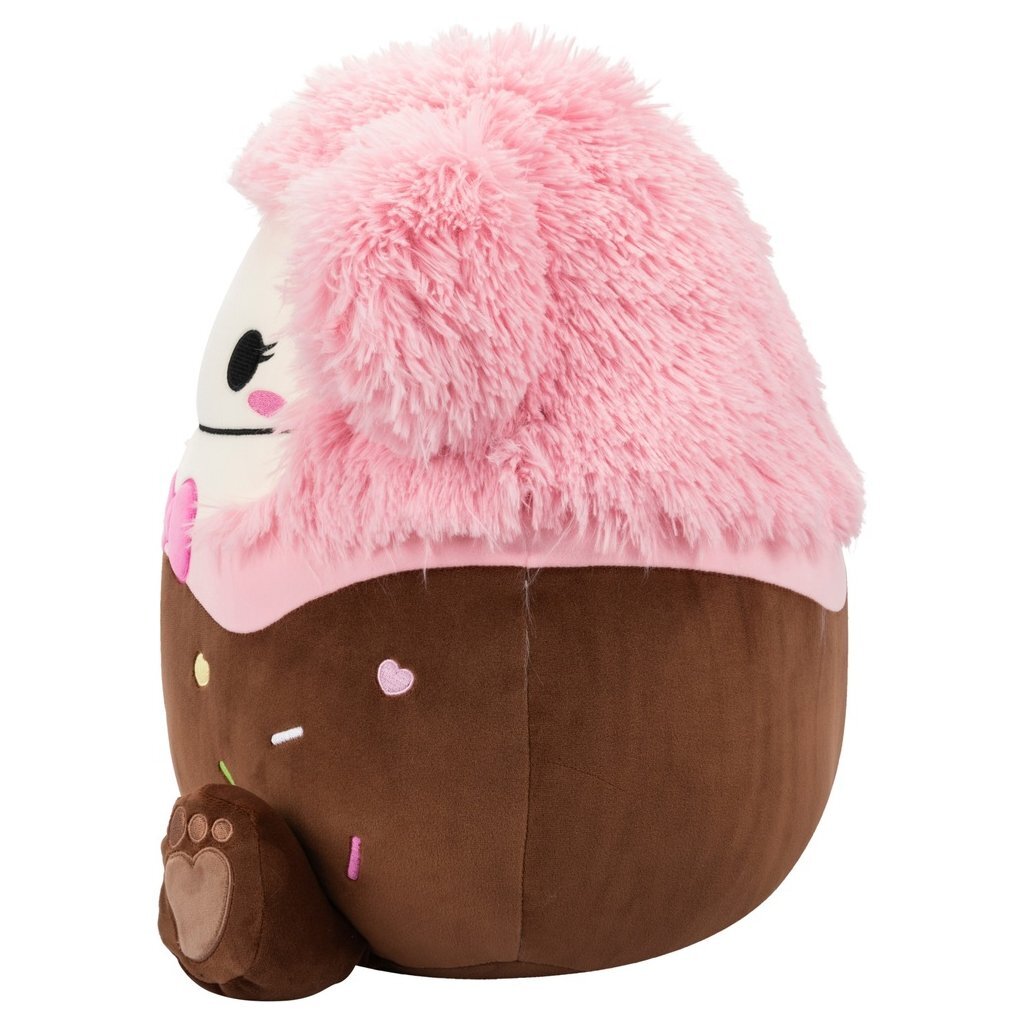 SquishMallows 40 cm Brina chocolate diptado de rosa Bigfoot