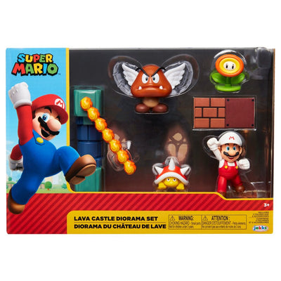 Jakks Jaks Super Mario Lava Castle Set