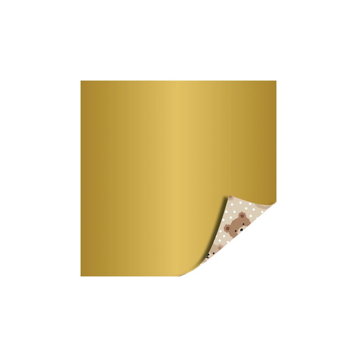 Rotolo da banco per registratore di cassa 50 cm 100 m orsetto beige