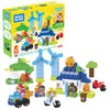 Mega bloks green town build en learn eco house