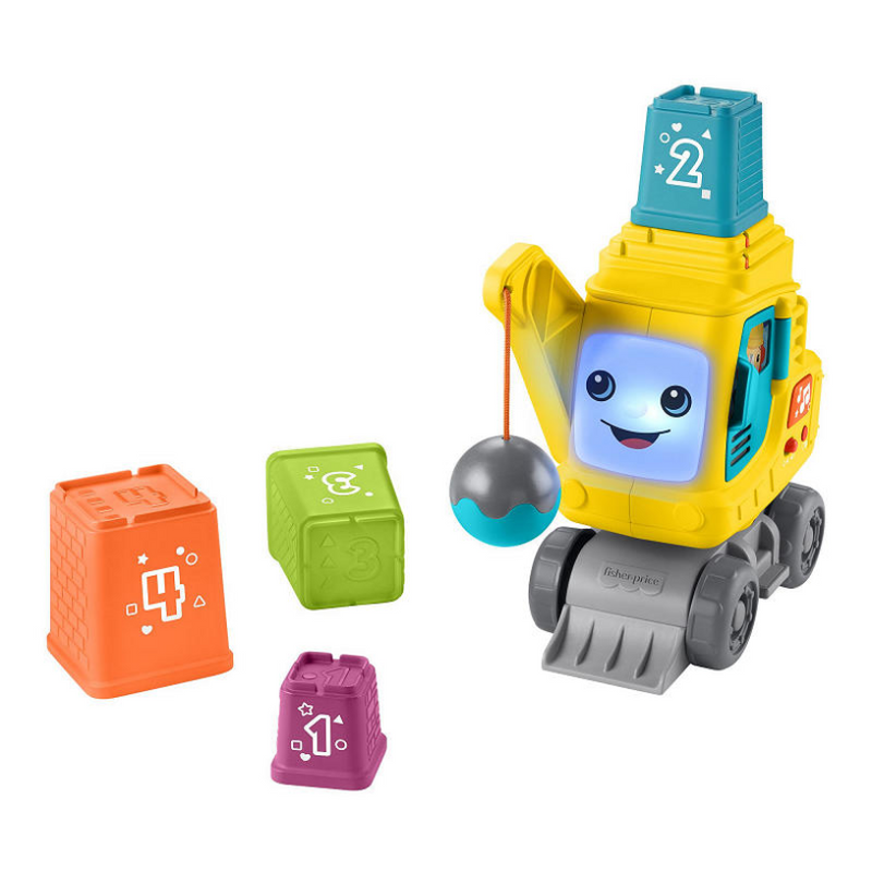 Fisher price fisher-price tel- en stapelkraan