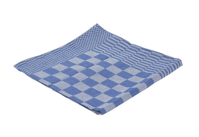 Bloque de paños de cocina 65x65cm azul 6 piezas