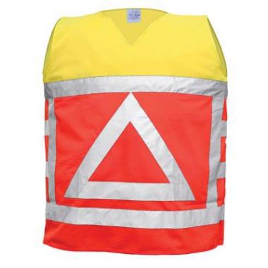 Products hi-vis vest traffic controller orange-yellow and 471 ml