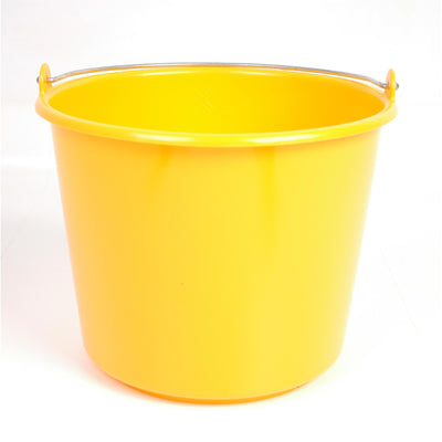 Producten emmer kunststof prof mm geel 12l