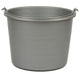 Cubo plástico redondo gris 20l
