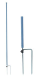 Palo di ricambio Ako per rete per pecore blu doppio perno 106 cm