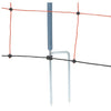 Palo di ricambio Ako per rete per pecore blu doppio perno 122 cm