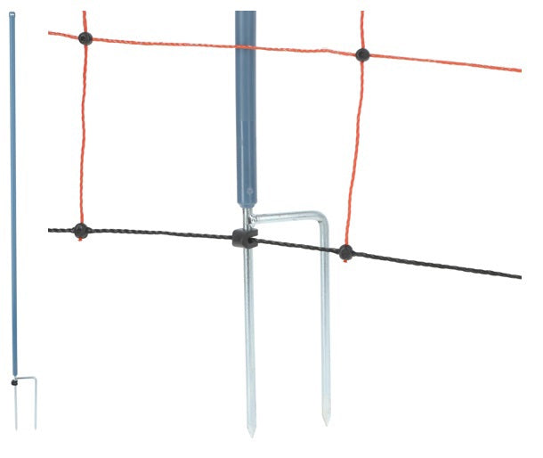Palo di ricambio Ako per rete per pecore blu doppio perno 122 cm