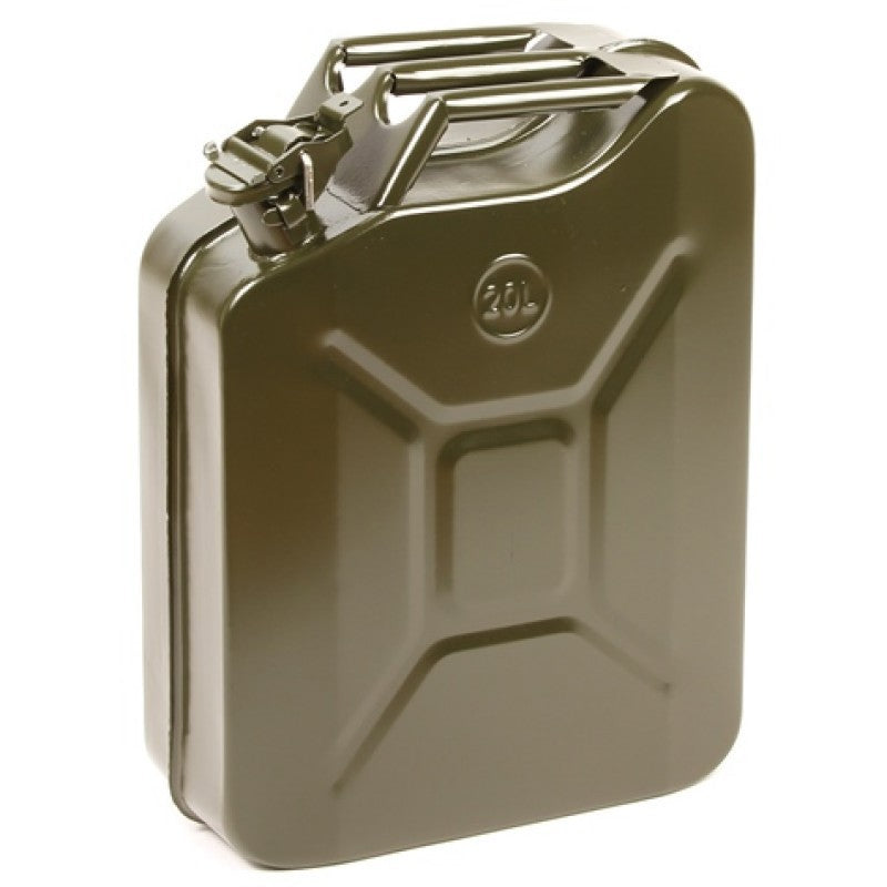 Producten jerrycan metaal groen 20 liter