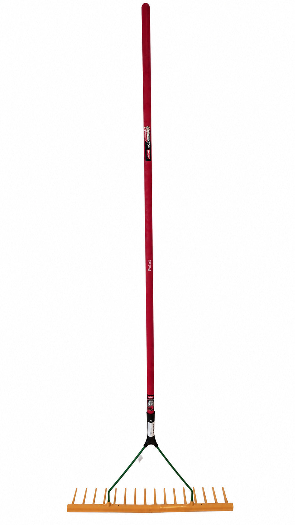 Mm eurotool products poly rake with leveling edge 64cm with fiberglass handle 150cm