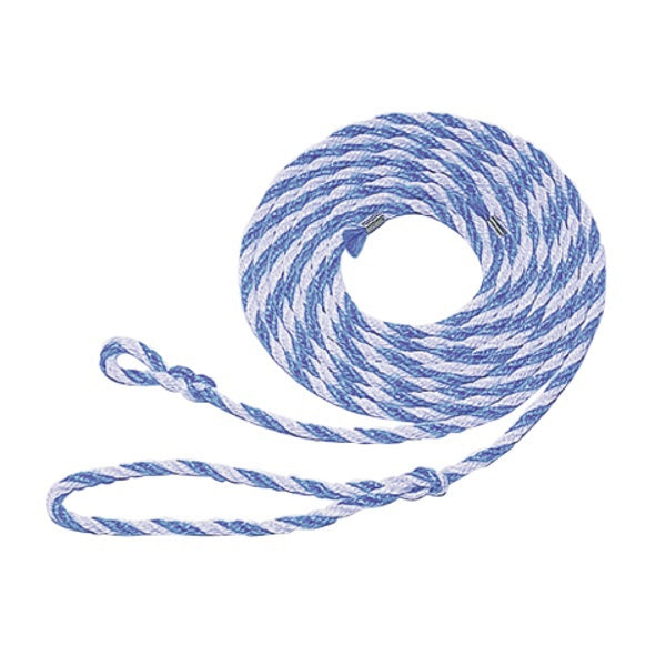 Corde di mucca polipropilene blu bianco 320 cm 12 mm 10 pezzi