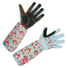 Keron producten rozen brandnetelhandschoen mt8m rosegarden lange manchet