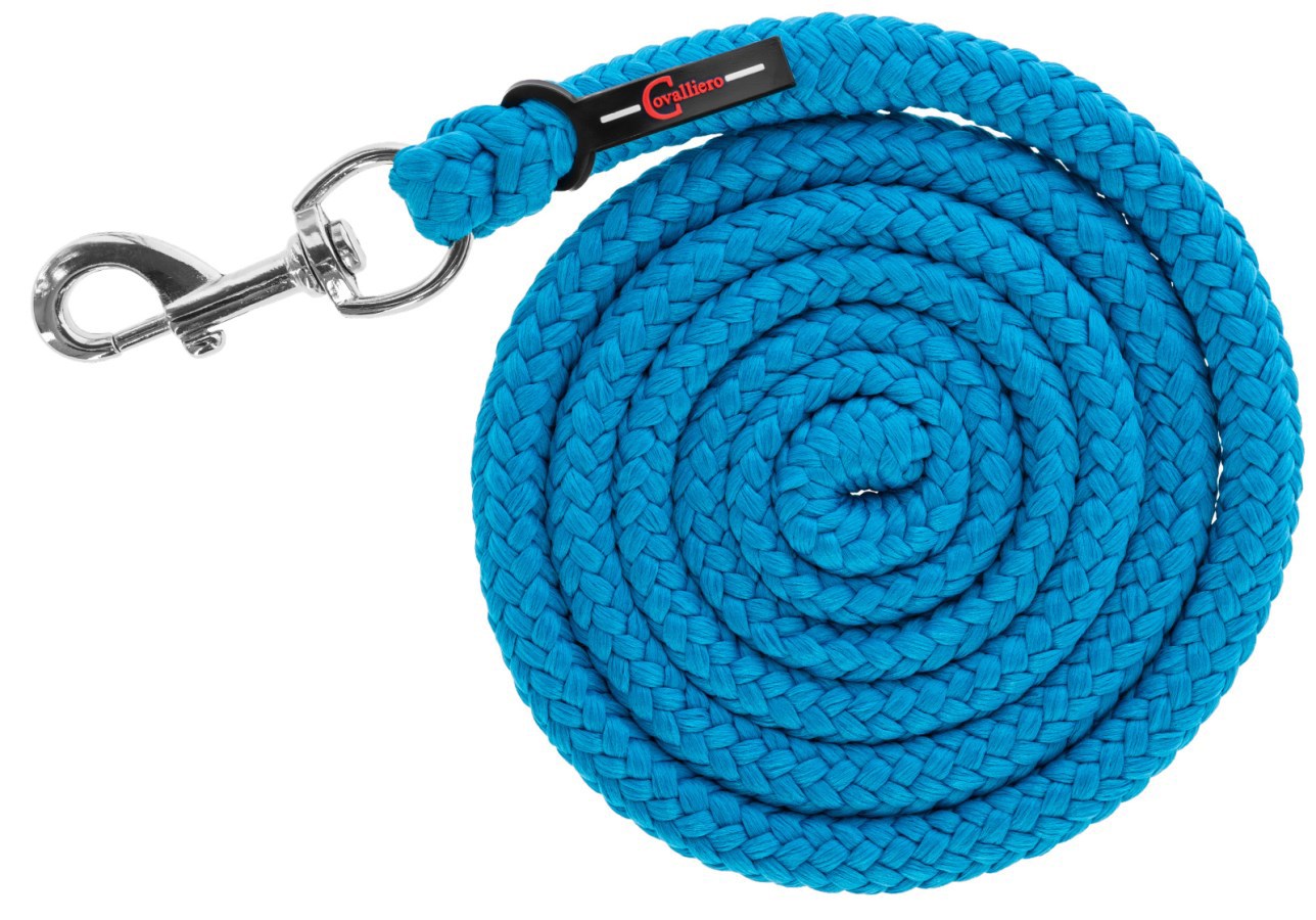 Guinzaglio con moschettone hippo pe blu