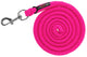 Guinzaglio con moschettone hippo pe rosa