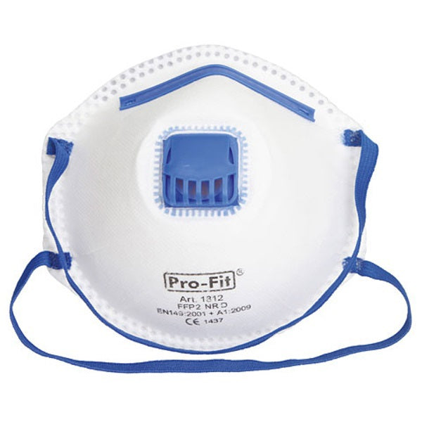 Producten stofmasker met ventiel schadelijk fijnstof ffp2 a 3st
