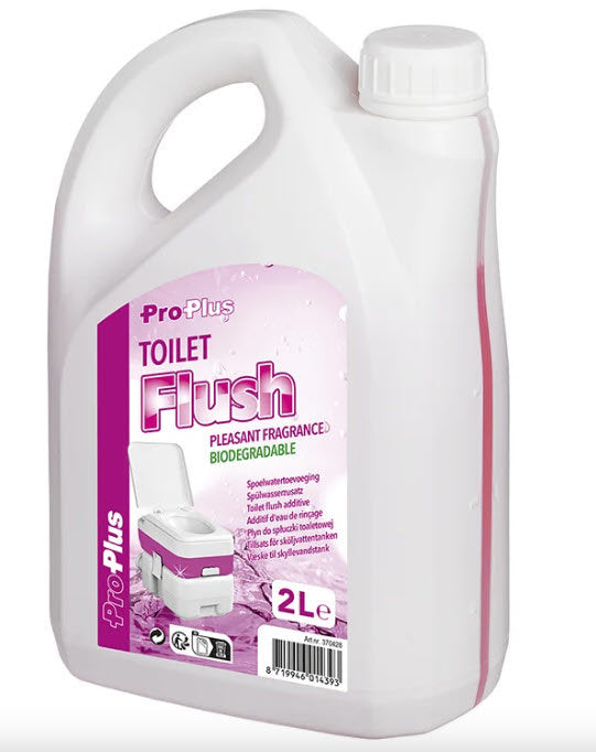 Fluido WC 2 litri di additivo per acqua di scarico rosa