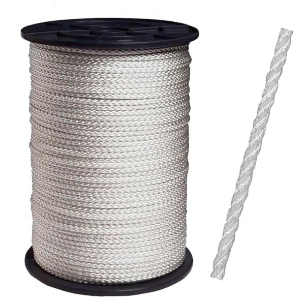 Prodotti corda di nylon bianca a trefoli 12mm 220m