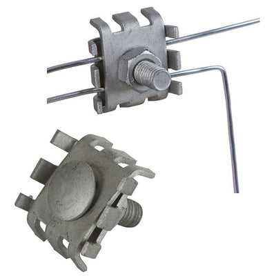 Ako wire connection clamp galvanized 10 pieces 2